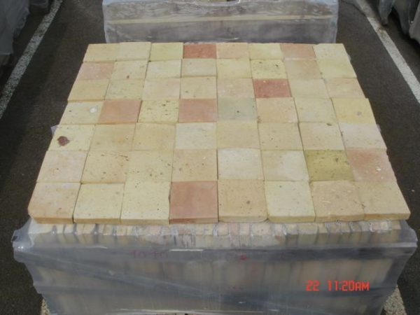 Antique terracotta tiles