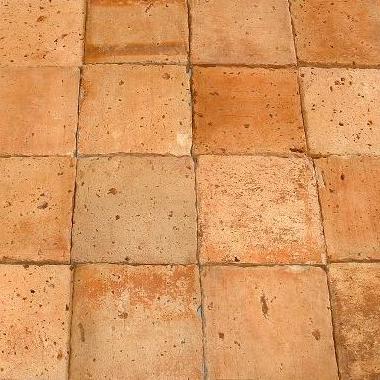 Antique terracotta tiles 16x16cm – light trend tones